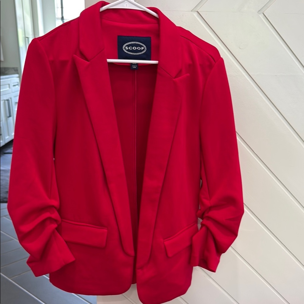 Women's Jalapeño Red Blazer Jacket